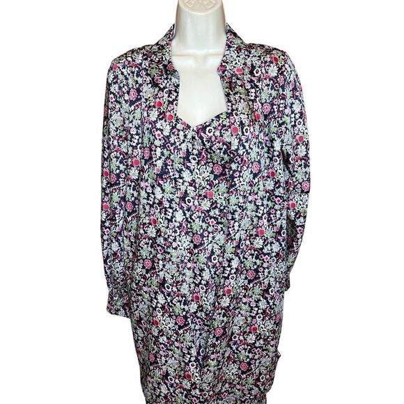 Cinq a Sept Quin Floral MIDI Dress NWT Size 4 - Picture 13 of 15